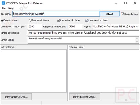 VovSoft Broken Link Detector